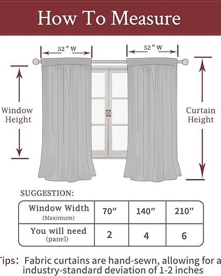LAMIT Burgundy Red Velvet Curtains 96 Inch for Living Room, Vintage Thermal Room Darkening Panels Privacy Back Tab and Rod Pocket Christmas Drapes for Bedroom/Theater, 2 Panels, 52 x 96 Inch