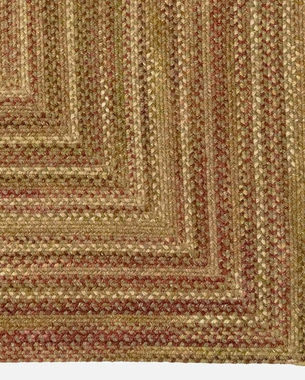 Capel American Heritage Foliage 5' 0" X 8' 0" Concentric Rectangle Braided Rug