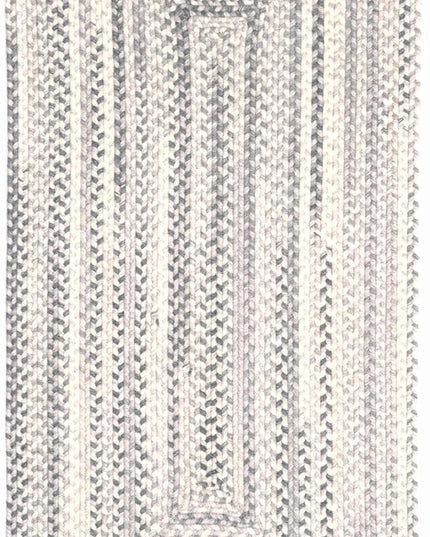 Capel American Heritage Shadow 7' 0" X 9' 0" Concentric Rectangle Braided Rug