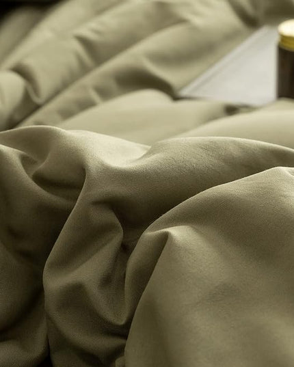 ROSGONIA California King Comforter Set Olive Green, 3pcs (1 Boho Olive Cal King Comforter & 2 Pillowcases), All Season Bedding Blanket Quilts