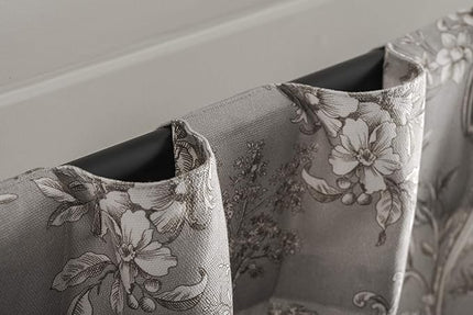 Maison d' Hermine Curtains for Living Room 100% Cotton 124 inch Length One Panel Light Filtering Toile Curtains for Bedroom Windows with Rod and Loop Pockets Drapes (Joli Jouy Beige, 50" W x 124" L)