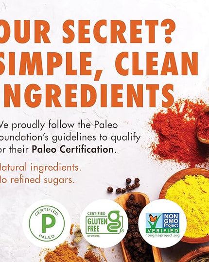 Kevin's Natural Foods Thai Red Curry Sauce - Paleo Simmer Stir-Fry Sauce, Gluten Free, No Preservatives, Non-GMO - 3 Pack