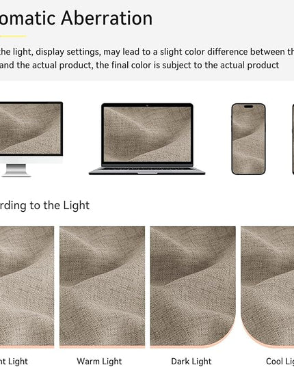 100% Blackout Shield Linen Look Textured Pinch Pleated Curtains Blackout Drapes 108 Inch Long 2 Panels Set, Faux Linen Blackout Curtains for Bedroom & Living Room, 40" W x 108" L, Dark Grey