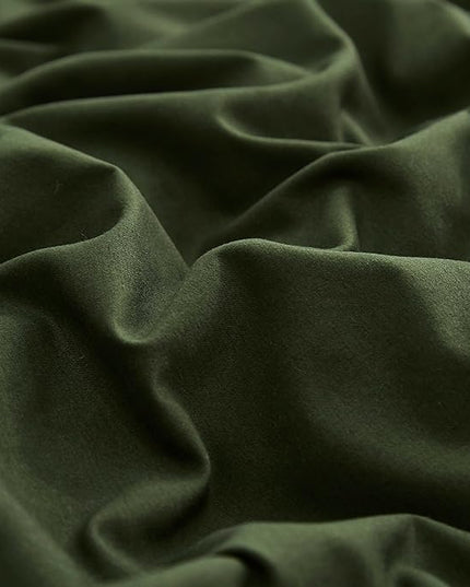 CLOTHKNOW Army Green Comforter Set King 3Pcs Dark Green Bedding Comforter Sets Olive Green Comforter King Hunter Green Comforter Soft Military Green Comforter Sets King