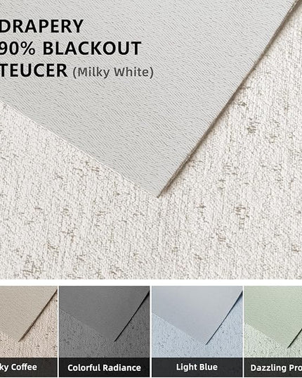 SmartWings Drapery Fabric Samples, for Custom Curtain Fabric Selection, Various Styles for Indoor Room, Multi Color