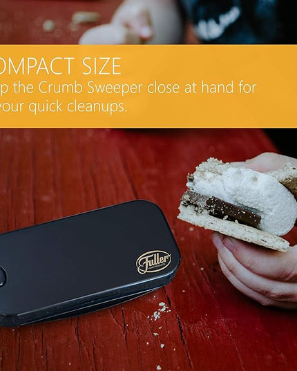 Fuller Brush Premium Table Tidy - Portable Handheld Crumb Remover Sweeps Crumbs & Dry Spills on Fabric Tablecloth Placemats & Tabletop Surfaces Comes in 3 Colors Available in Singles & Packs of 2 or 6