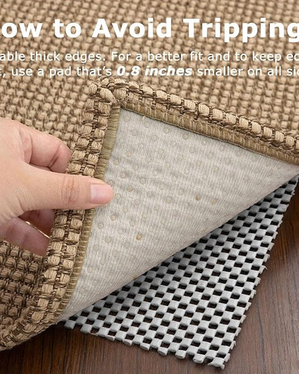 KOZYFLY Extra Long Runners for Hallways 2.6x14 ft Washable Kitchen Runner Non Slip Rubber Backed Hallway Rug Cotton Entryway Runner Rug Floor Carpet for Indoor Hall, Kitchen, Stair, Tan/Orange/Brown