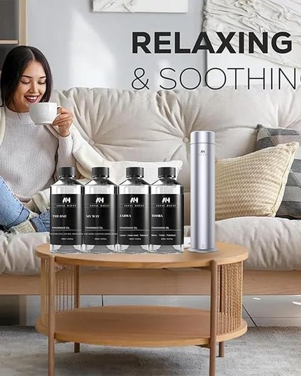 Hotel Scents Diffuser Oil Cabana - Aromatherapy Fragrance Inspired by Ritz Carlton Diffuser Scent - Luxurious Aromatherapy Oil with Bergamot, Jasmine, Marine - Luxury Home Scents Refill - 120mL