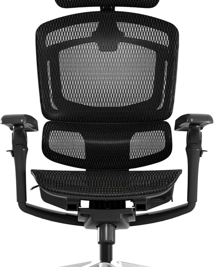 FLEXISPOT ErgoX-PRO Ergonomic Office Chair Black – 5D Lumbar, 7D Armrests, 4D Headrest, 551LB Capacity, AeroWeave 5.0 Mesh Seat – Office, Gaming, Bedroom
