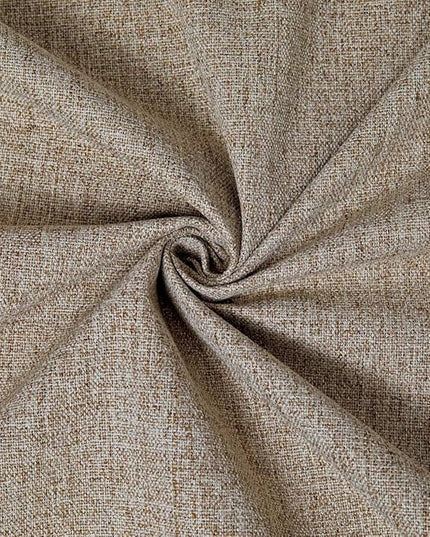 100% Blackout Curtains 108 inch Length 2 Panels Faux Linen Long Drapes for Bedroom Living Room Black Out Room Darkening Curtain Thermal Insulated Back Tab Rod Pocket(W37 x L108, Beige)
