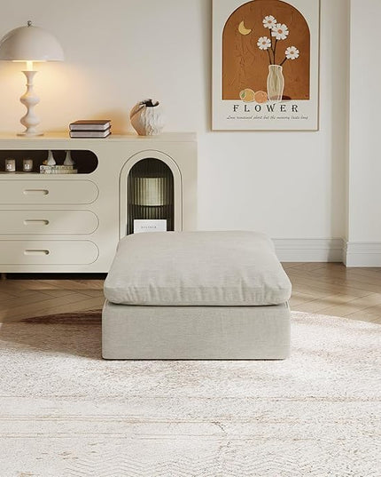 Oversize Cloud Modular Sectional Sofa,Chaise Down Filled Comfort Sofa Detachable Couch Cushion Covers for Living Room Apartment