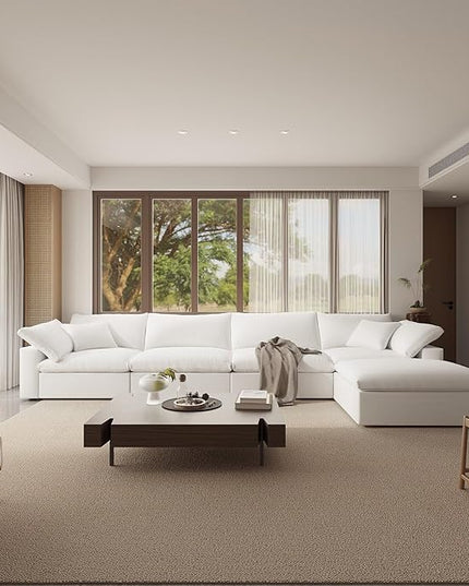 Modular Sectional Sofa,Extra Comfty Deep-Seat-Filled Couch, Modern Couches for Living Room,Apartment,Office,Small Space