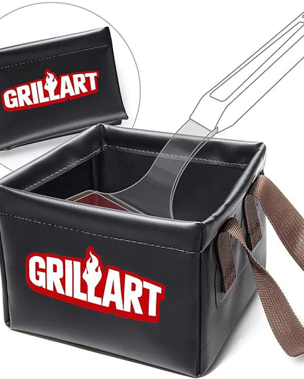 GRILLART Grill Brush Bristle Free, Soak Basin, Perfect Partner for SteamWizards Grill Brush (Only Soak Basin No Grill Brush)