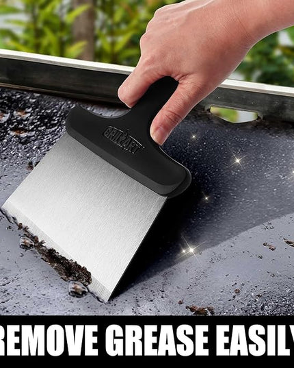 GRILLART Grill Scraper Griddle Cleaning Kit for Blackstone, Flat Top Grill Cleaning Kit (Griddle Scraper Only)