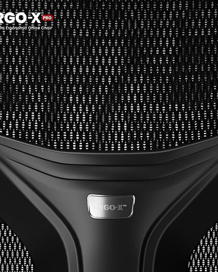 FLEXISPOT ErgoX-PRO Ergonomic Office Chair with Footrest Black – AeroWeave 5.0 Mesh Seat, 5D Lumbar, 7D Armrests, 4D Headrest, 551LBS Capacity – Office, Gaming, Home