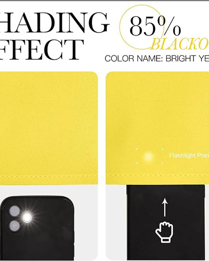 NICETOWN Bright Yellow Blackout Curtains 84 inch Long for Bedroom - Thermal Insulated Solid Grommet Light Blocking Window Curtains & Drapes for Living Room (2 Panels, 52 x 84 Inch, Bright Yellow)