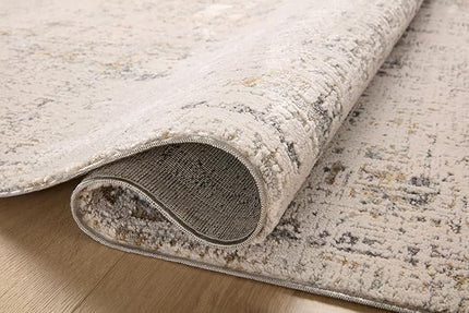 Loloi Amber Lewis Alie Collection ALE-02 Sand/Sky 7'-10'' x 10', .13'' Pile Height, Area Rug