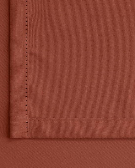 BGment Terracotta Blackout Curtains - 45 Inch Curtains Thermal Insulated Noise Reducing Energy Efficiency Privacy Small Window Fall Decor for Kitchen Bedroom Bathroom, 2 Panels, Each 38 x 45 Inch