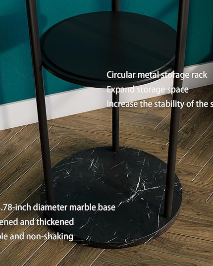 metal Coat Rack whit Marble base,heavy duty coat hanger Stand, Freestanding Coat Racks with 3 Shelves and 9 Hooks,Coat Tree for Entryway, Bedroom, Coats, Bags,purse