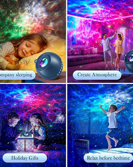Star Projector Galaxy Projector for Bedroom, 15 White Noises+15 Colors Galaxy Night Light Projector for Kids Room,Bluetooth White Noise Machine for Sleeping Star Lights,Shower Lamp Gifts for Teen Boys