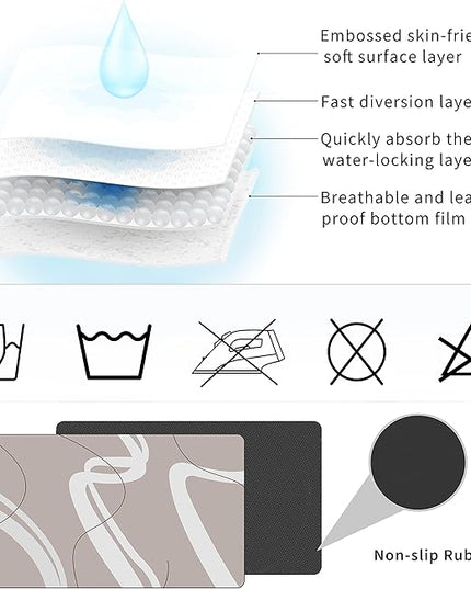 Golener Bar Mat Spill Mat,Counter Protector Absorbent Coffee Maker Spill Mat Under Espresso Maker rug,Heat Resistant Tamping Mat Protects Against Spills Water Proof Kitchen Decor,Use as Cup Mat
