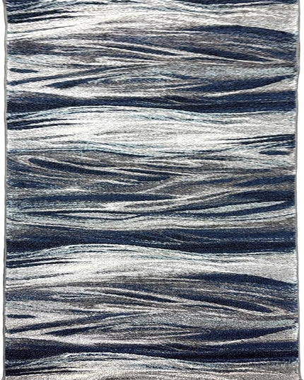 Keen Home Design Area Rugs - 9x12 Non-Shedding, Abstract Rugs for Kitchen, Living Room, Bedroom, Dining Room, Entryway - Size: 9'2" x 11'11", Multi