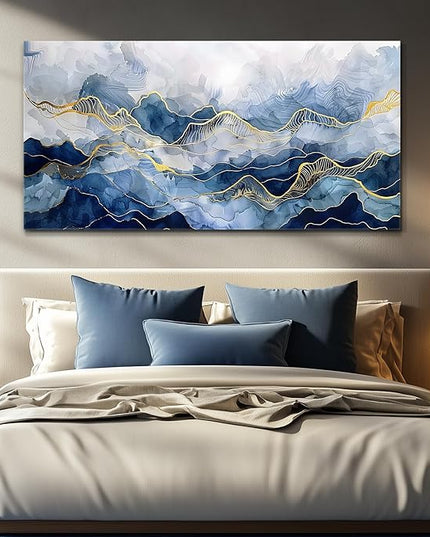FUHAIHUA Canvas Wall Art For Living Room Large Decor For Bedroom Office Decorations Ink Abstract Paintings Minimalism Pictures Canvas Artwork Modern Home Decor Posters Hotel Mural