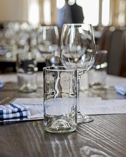 D&V Glass Vintage Collection, Tall Beverage/Cocktail Glass, 16-Ounce, Clear, Set of 6