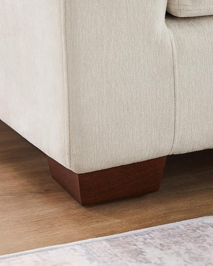 VANOMi Large Modular Sectional Sofa, Oversized Couch with Ottoman, Cloud Couch Deep Seat Sofa with Thick Cushion, Convertible Sectional Couches for Living Room Office Apartment