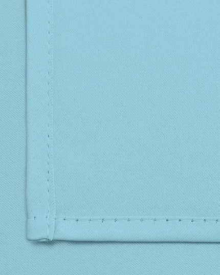Yakamok Blackout Curtains Room Darkening Thermal Insulated with Grommet Window Curtain for Bedroom, 38Wx84L inch, Sky Blue, 2 Panels