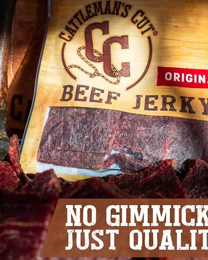 Cattleman's Cut Original Beef Jerky, 10 Ounce