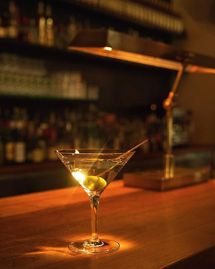 Schott Zwiesel Basic Bar Designed by World Renowned Mixologist Charles Schumann Tritan Crystal Glass, Traditional Martini Cocktail Glass, 5.9-Ounce, Set of 6