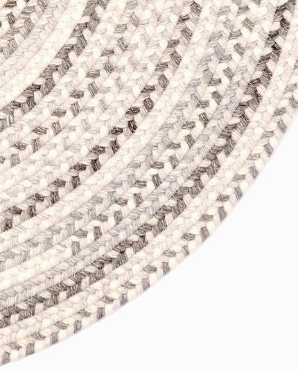 Capel American Heritage Shadow 0' 36" Round Braided Rug