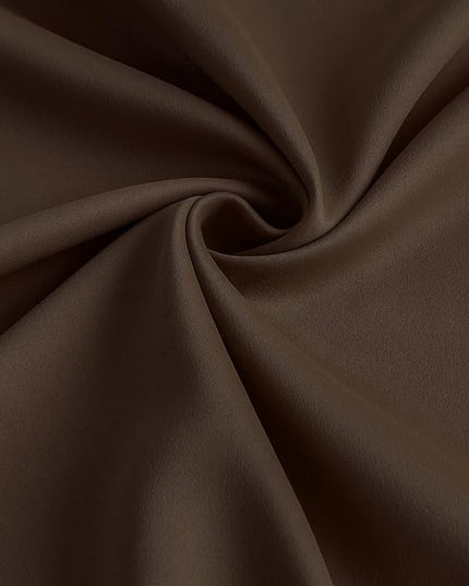 Chocolate Brown Espresso Pinch Pleated Blackout Curtains 102 Inches Long,Thermal Insulated Pinch Pleats Window Curtains Panels Drapery for Bedroom, Living Room,Office, 40" W x 102" L, Set of 2