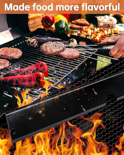 Porcelain-Enameled Grill Flavorizer Bar BBQ Gas Grill Replacement Parts for Weber Genesis II 300 Series E-310 E-315 E-330 E-335 S-310 S-335