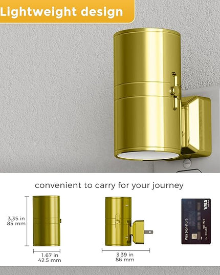 L LOHAS LED Night Light, Automatic Night Lights Plug into Wall, 2 Pack Nightlights With Light Sensor, 3000K Soft White 0-100LM Dimmable Modern Nightlight for Kids Bedroom Hallway