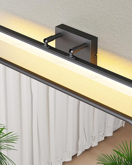 Black Vanity Light 24", 18W LED Bathroom Light Bar with 5CCT, Adjustable Angle & ETL Dimmable Driver – Modern Bathroom Vanity Light Fixture for Mirror, Powder Room, Bedroom, Apartment, Hotel