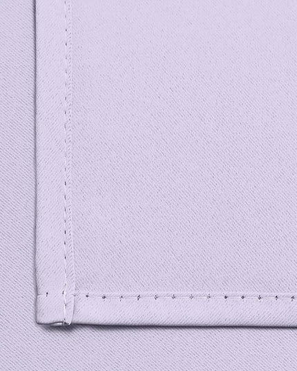 Yakamok Light Blocking Room Darkening Thermal Curtains - Blackout Curtains with Grommet Top for Bedroom/Living Room (62Wx84L, Lilac, 2 Panels)