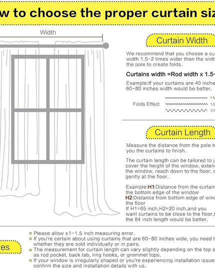 YZ HOME Ivory Pinch Pleated Linen Blackout Curtains 84 Inch Length 2 Panels for Bedroom Living Room Darkening Thermal Insulated Farmhouse Neutral Back Tab Pinch Pleat Drapes with Hooks