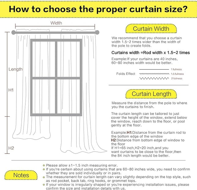 Pinch Pleated Linen Blackout Curtains 95 Inches Long - 100% Black Out Curtain for Bedroom Living Room, Thermal Insulated Pinch Pleat Double Layer Room Darkening Drapes with Hooks, Natural, 2 Panels