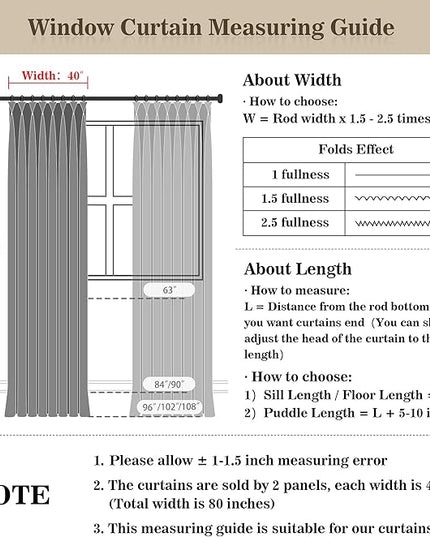 MYSKY HOME Beige Blackout Curtains 90 inches Long Natural Pinch Pleated Curtains for Living Room Bedroom 100% Room Darkening Black Out Window Drapes with Hooks Back Tab, 40" Wide per Panel, 2 Pieces