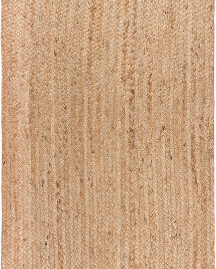 REDEARTH · Rectangular Area Rug - 2'x3' Braided Natural Jute - Artisan Made Boho Jute Rugs for Bedroom - Kitchen - Living Room - Farmhouse - Aesthetic Home Decor- Handmade Vintage Decor
