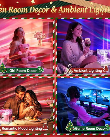 Christmas Gifts for Teens Northern Lights Projector,18 Color Gifts for Teen Boys Gifts for Teenage Girls,Remote Galaxy Projector for Bedroom Night Light for Kids Galaxy Light,Cute Room Decor Aesthetic