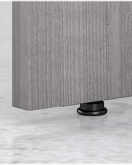 Bow Desk 72W x 36D Platinum Gray