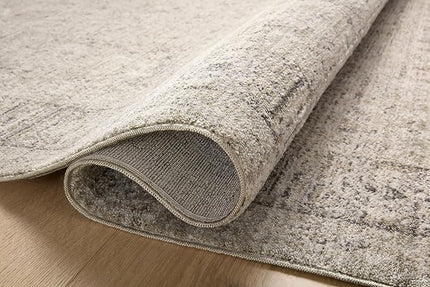 Loloi Amber Lewis Alie Collection ALE-03 Taupe/Dove 2'-7'' x 7'-9'', .13'' Pile Height, Runner Rug