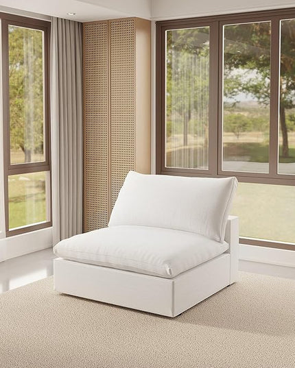 Modular Sectional Sofa,Extra Comfty Deep-Seat-Filled Couch, Modern Couches for Living Room,Apartment,Office,Small Space