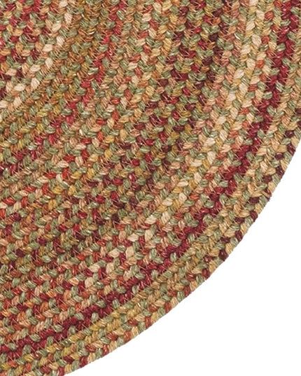 Capel American Heritage Foliage 0' 36" Round Braided Rug
