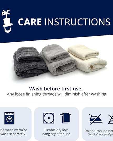 Lincoln & Palm 1-Piece Turkish Cotton Bath Mat - Soft, Plush, and Absorbent - 1000 GSM Thick Luxury Spa and Hotel Style - No Rubber Backing - Silver-Infused SILVERbac (1 Piece Bath Mat, Navy)