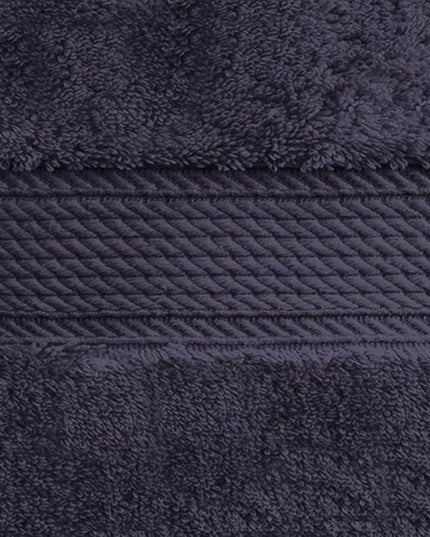 Superior Egyptian Cotton Pile Hand Towel Set of 4, Ultra Soft Luxury Towels, Thick Plush Essentials, Absorbent Heavyweight, Guest Bath, Hotel, Spa, Home Bathroom, Shower Basics, Navy Blue