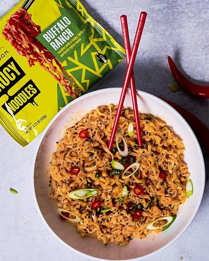 Snapdragon Korean BBQ, Cheezy Umami, Buffalo Ranch Saucy Noodles Bundle